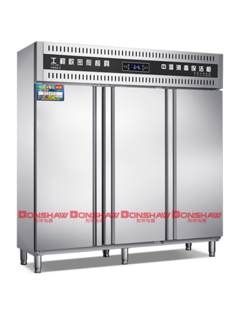 密胺工程系列三門智能工程中溫餐具消毒保潔柜